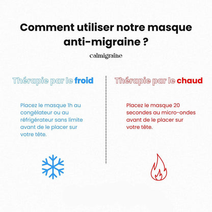 Masque Anti-Migraine Thérapie Chaud & Froid