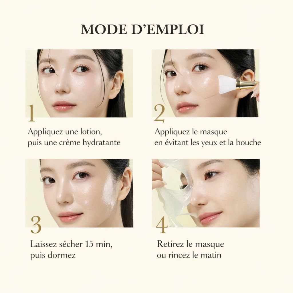 Masque de nuit Medicube – Kojic Acid & Curcuma