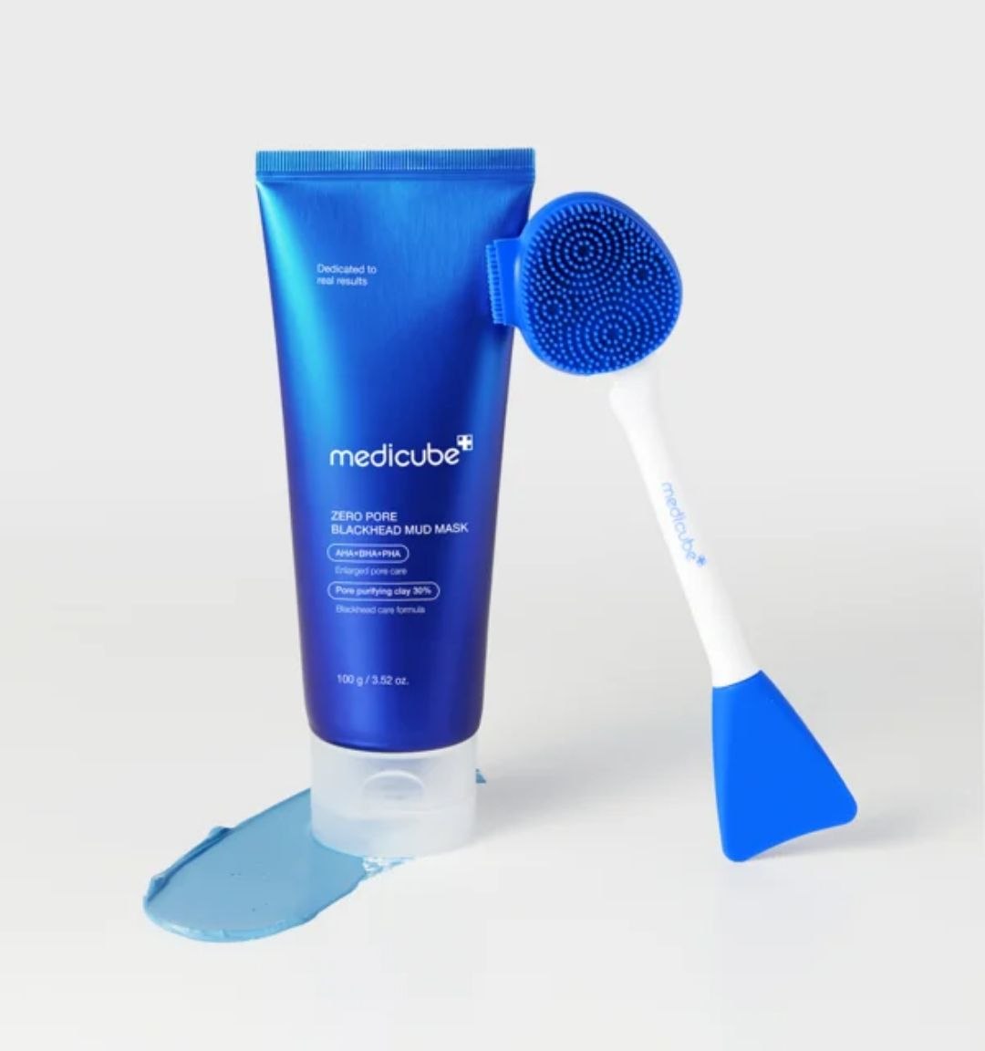 Masque Bleu Medicube | Anti-Imperfections & Anti-Boutons + Pinceau Offert