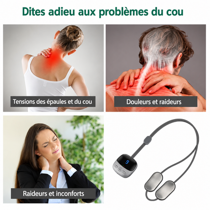 Masseur de Cou Intelligent – Soulage les Douleurs et les Tensions
