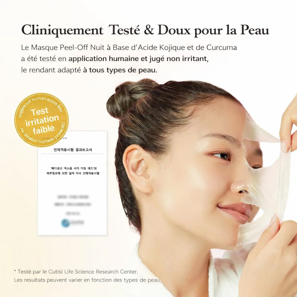 Masque de nuit Medicube – Kojic Acid & Curcuma